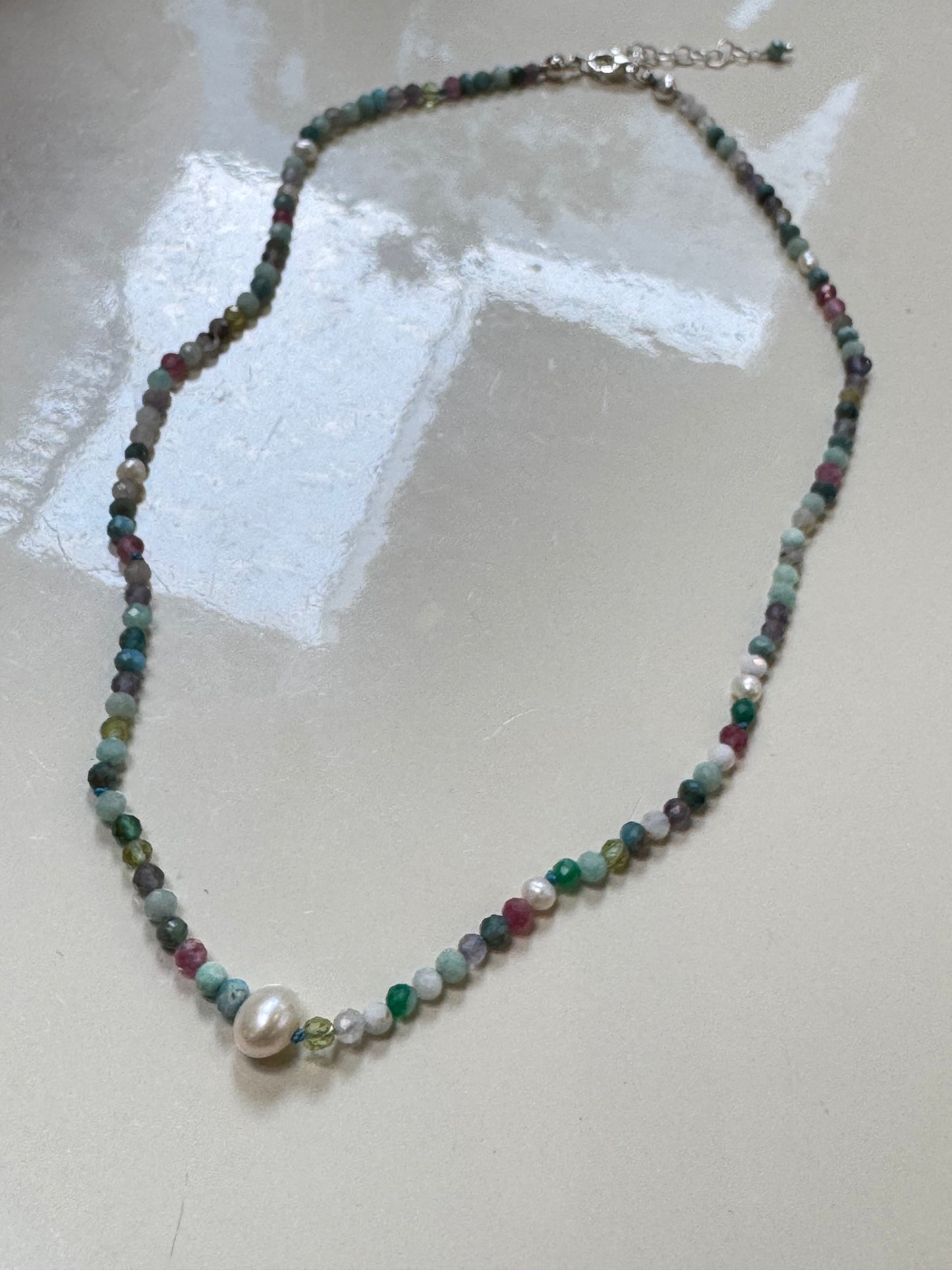 Collar Marina Plata