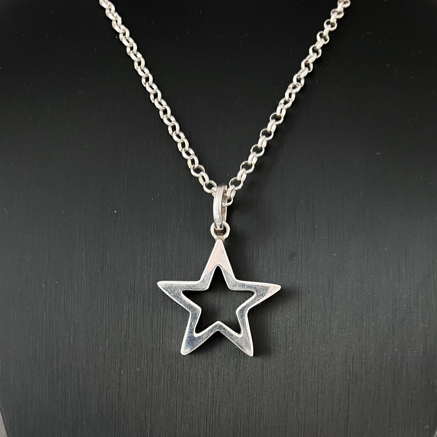Collar "Elisa" Estrella Plata