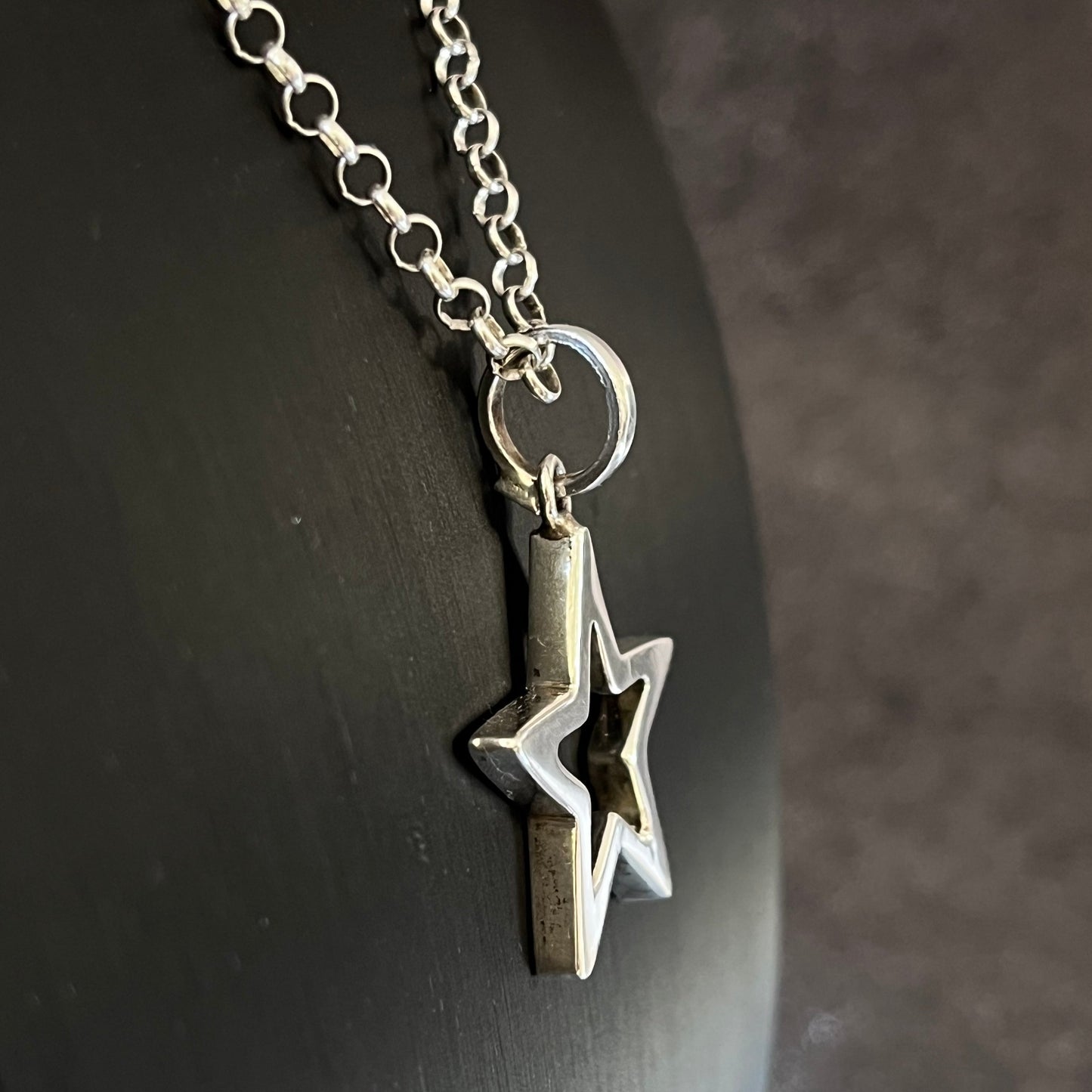 Collar "Elisa" Estrella Plata
