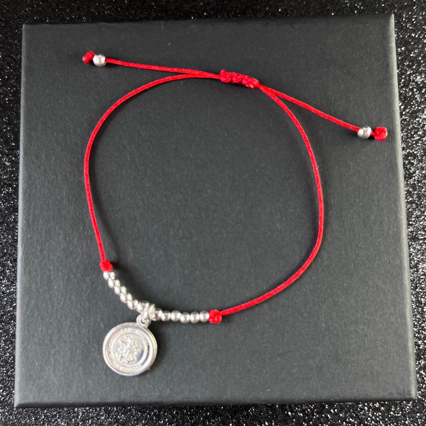 Pulsera de Protección San Miguel Plata