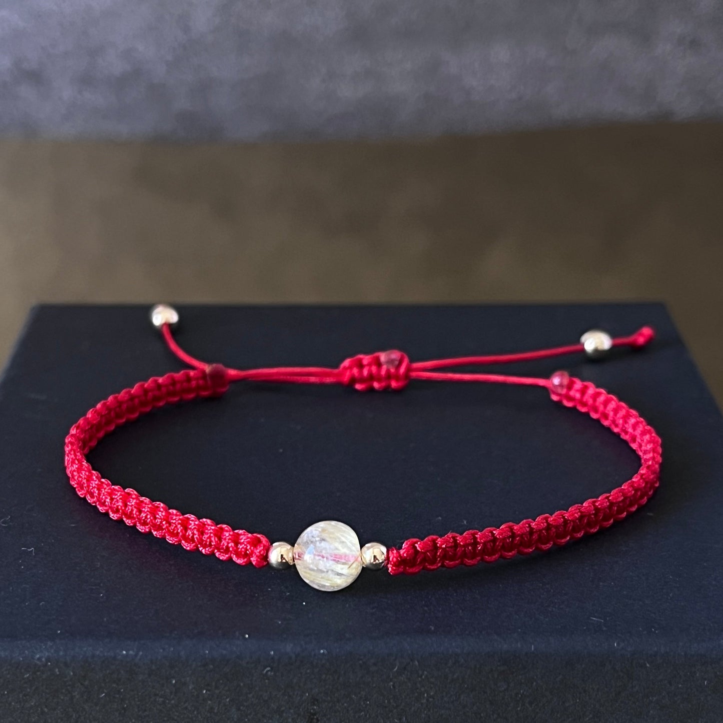 Pulsera de Protección "Valeria" Cuarzo Rutilado