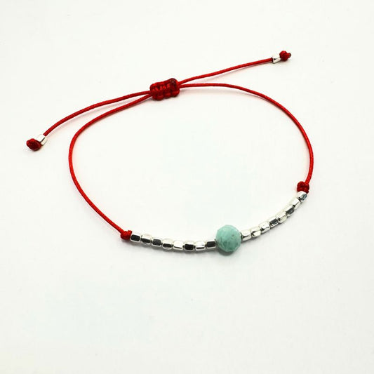 Pulsera de Protección Amazonita Valentia