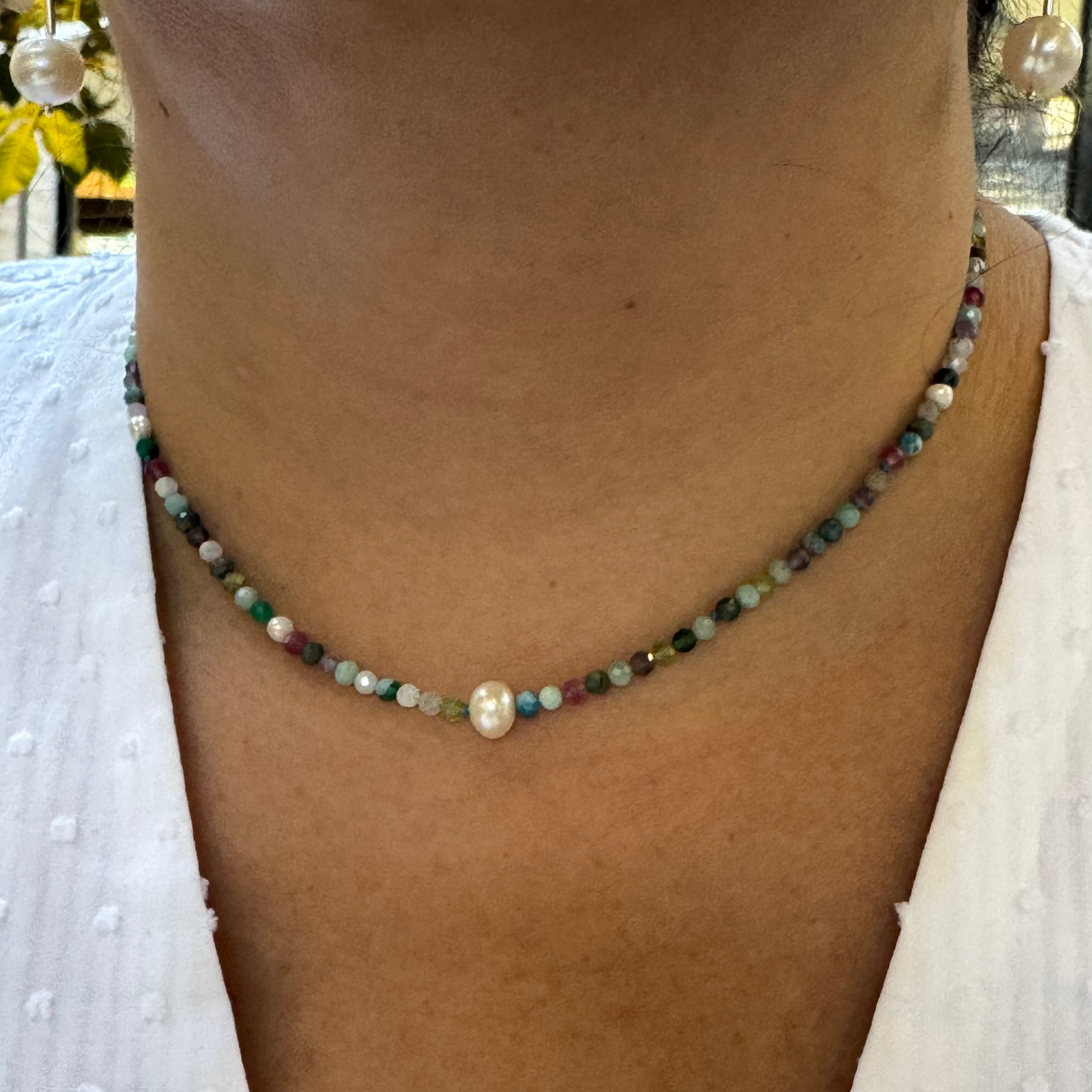 Collar Marina Plata