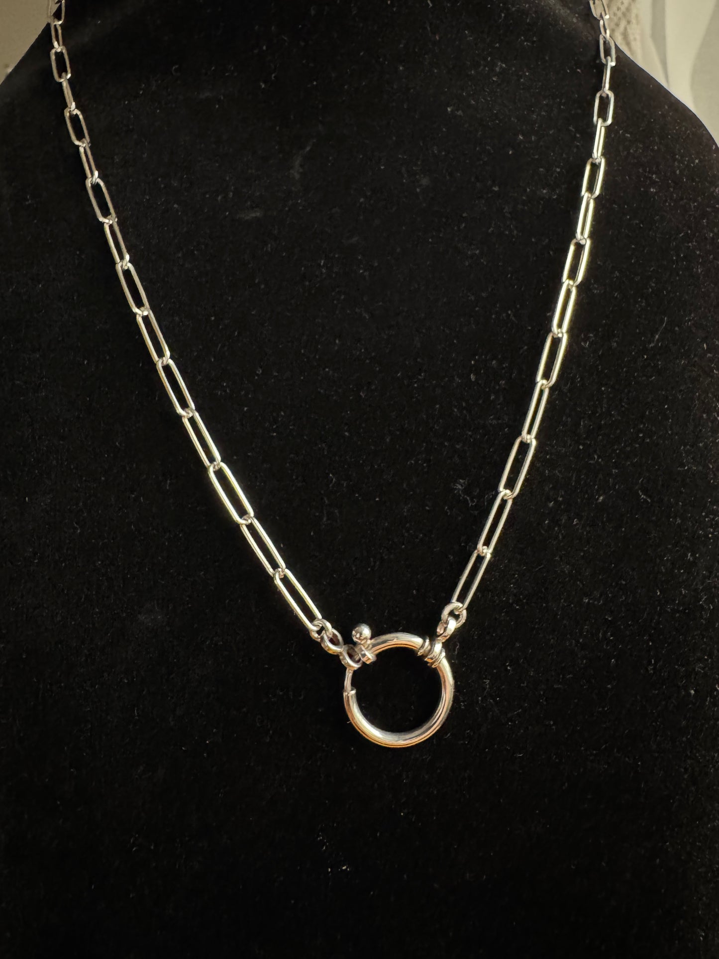 Collar Isabel Eslabones Plata