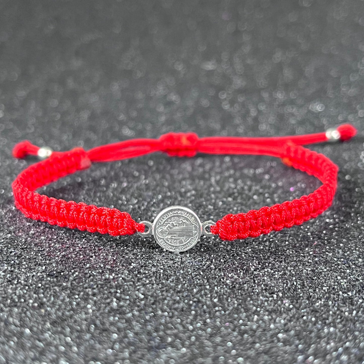 Pulsera San Benito Protector Plata