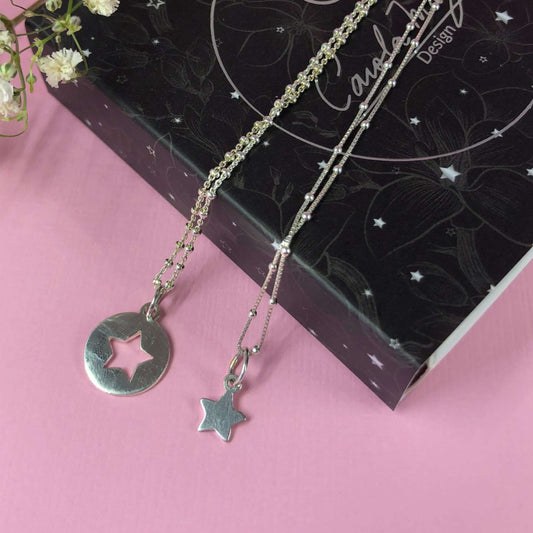 Pack Collares Plata "Nacimiento Estrellita de Amor"