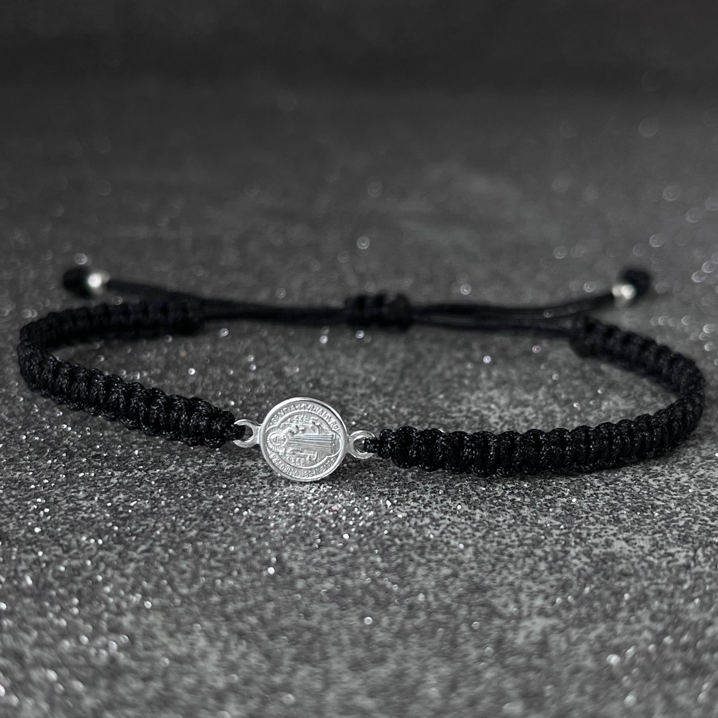 Pulsera San Benito Protector Plata