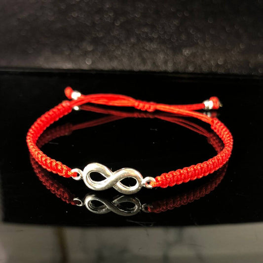 Pulsera de Protección Infinito Plata