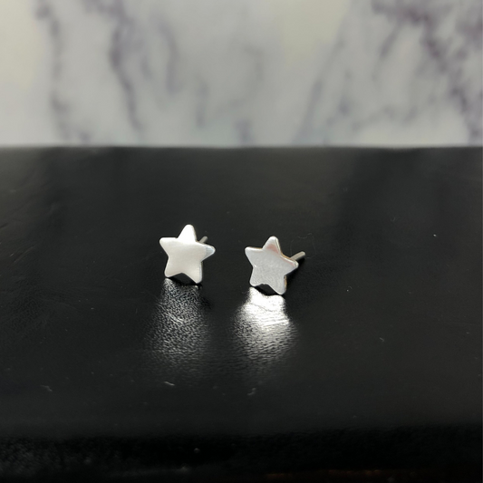 Aros Baby Estrellita Plata