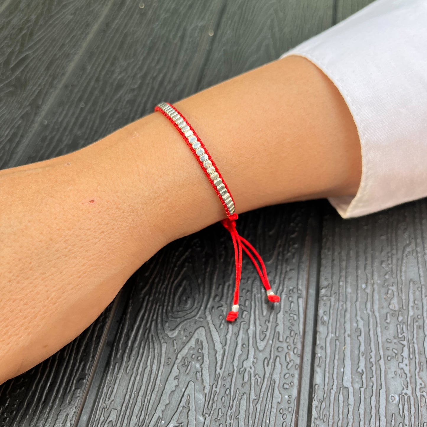 Pulsera de Protección Plata Loreto